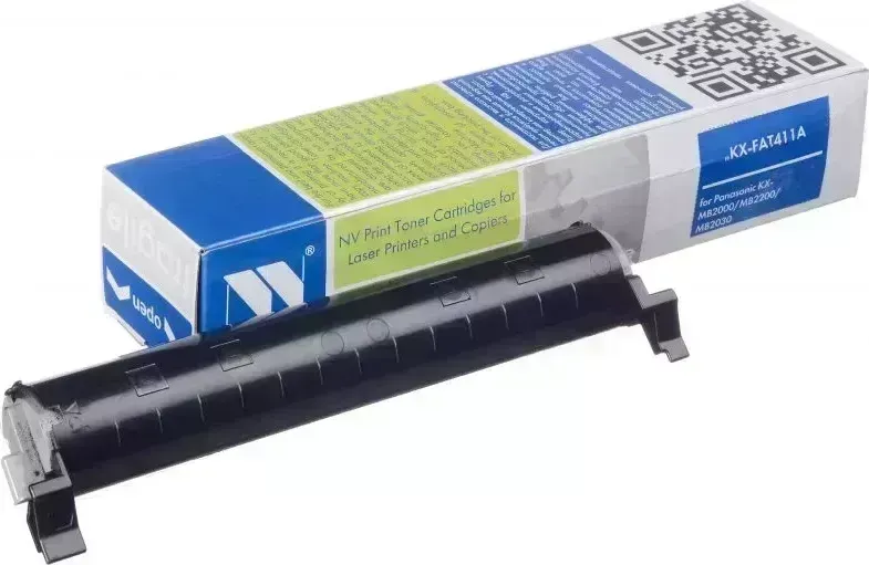 Расходный материал для печати PANASONIC NV-Print KX-FAT411A KX-MB2000/KX-MB2020/KX-MB2030. Чёрный. 2000 страниц.