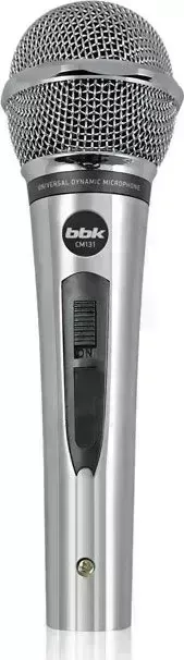 Микрофон BBK CM-131 серебристый