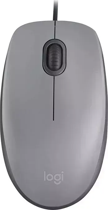 Мышь компьютерная LOGITECH M110 Silent USB Grey (910-005490)