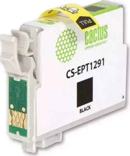 Расходный материал для печати CACTUS CS-EPT1291 черный