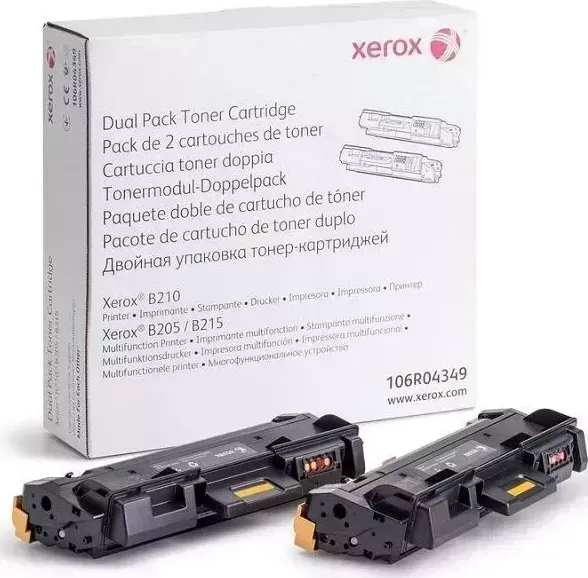 Картридж XEROX Расходный материал для печати 106R04349 черный x2 ()