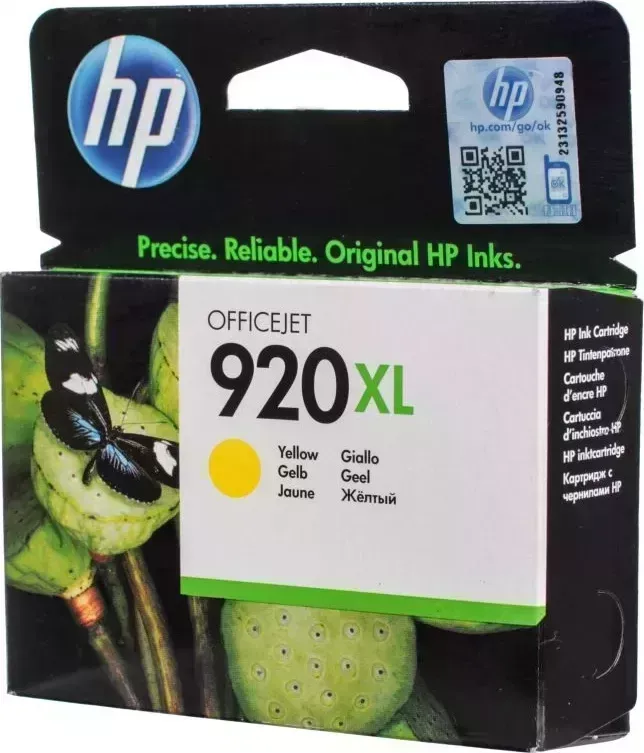 Расходный материал для печати HP CD974AE (920XL) желтый