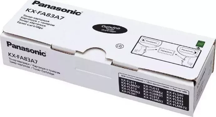 Расходный материал для печати PANASONIC KX-FA83A черный