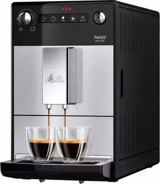 Кофемашина  Melitta Caffeo F 230-101 серебристый/черный