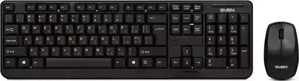 Клавиатура и мышь SVEN мыши и клавиатуры Comfort 3300 Wireless Комплект и