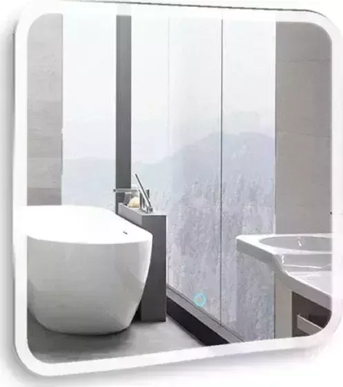 Зеркало Mixline Стив 700*680 сенсорный выключатель (536550)