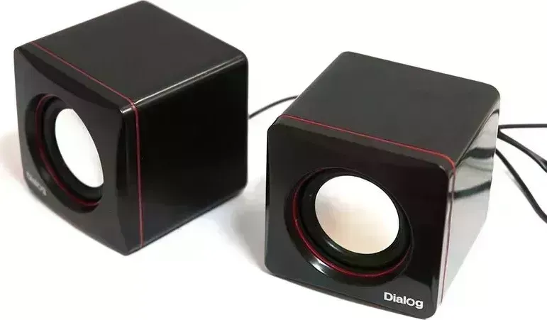 Компьютерная акустика  Dialog AC-04UP Black/red