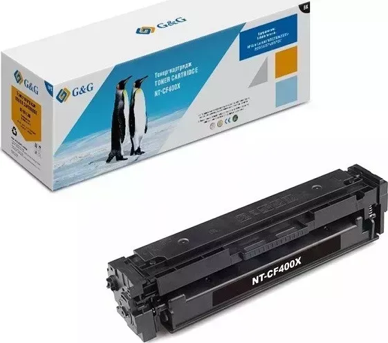 Расходный материал для печати  G&G NT-CF400X черный (Картридж)