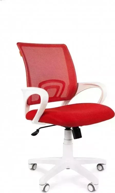 Кресло офисное CHAIRMAN 696 V TW 19/TW 69 красный/белый