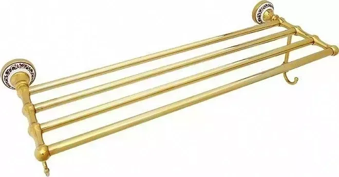 Полка для полотенец Fixsen Аксессуар Bogema FX-78515G Gold