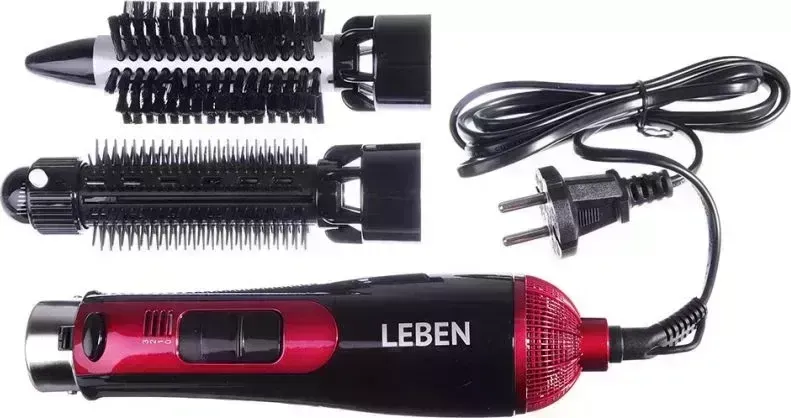 Фен LEBEN 259-129 черный с фиолетовым