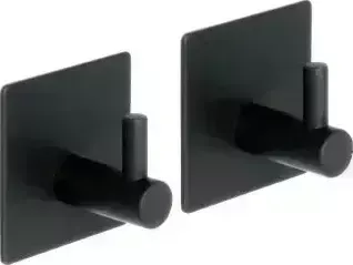 Аксессуар Fixsen FX-560A черный Крючок одинарный 2шт