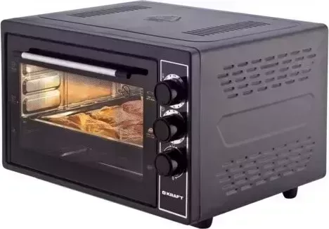 Мини-печь KRAFT KF-MO3801 DGR темно-серая