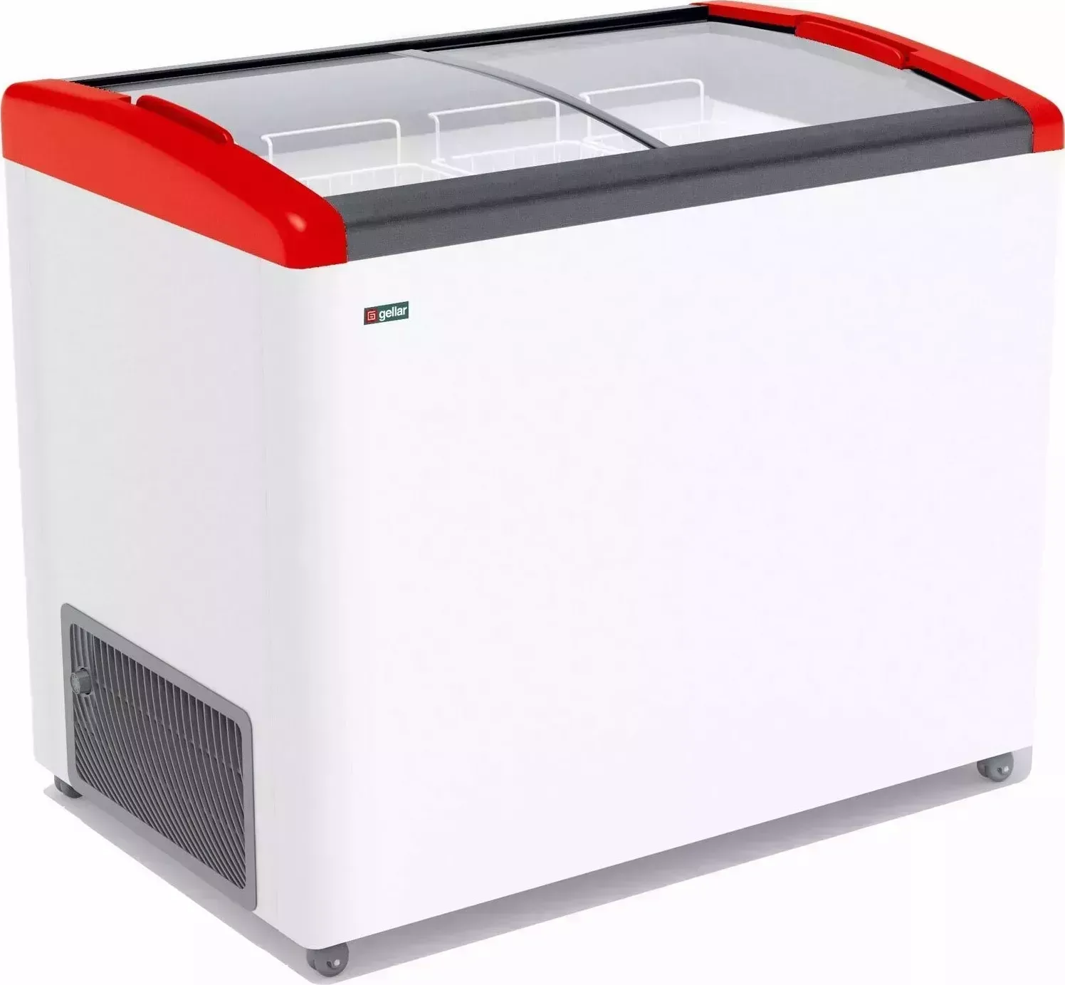 Морозильник FROSTOR Gellar FG 375 E красный