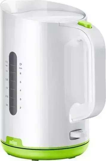 Чайник электрический BRAUN WK 1100 GR белый и зеленый