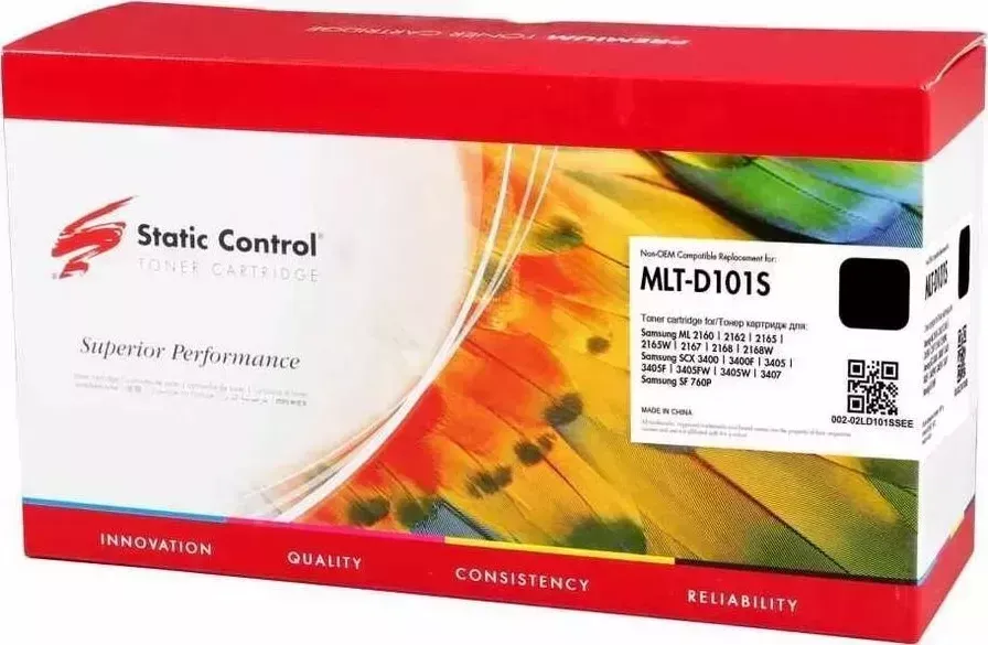 Расходный материал для печати Static Control 002-02LD101SSEE (MLT-D101S) черный
