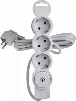 Удлинитель  DUWI 32007 6 (3гн, 2м)