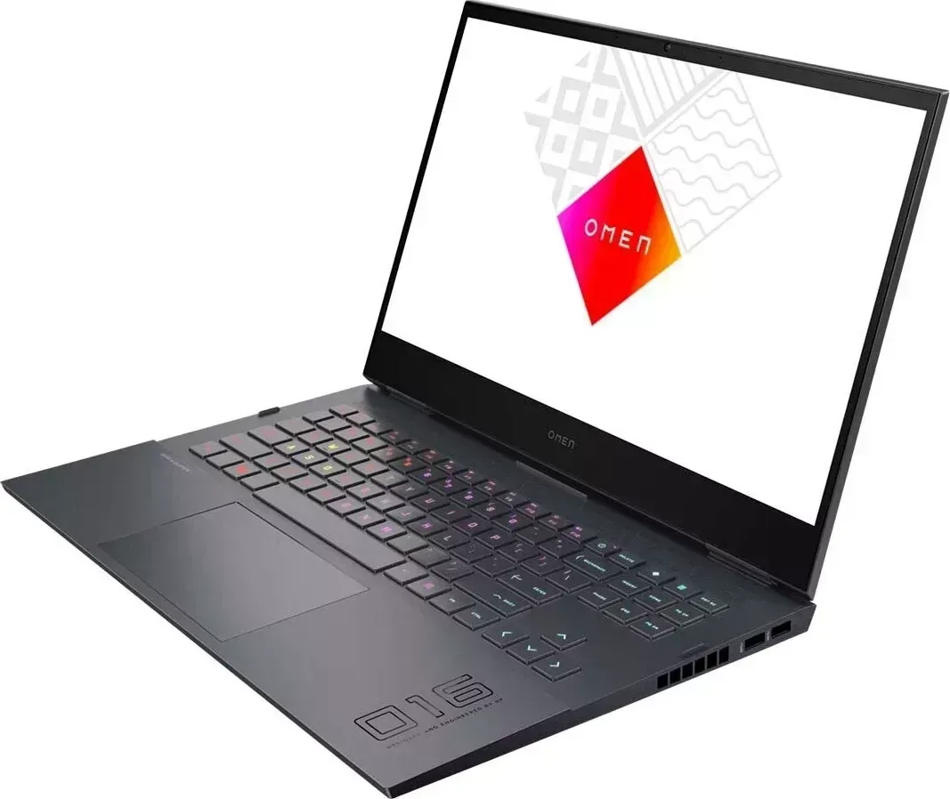 Ноутбук HP Omen 16-c0057ur Free DOS silver (5R9S0EA)