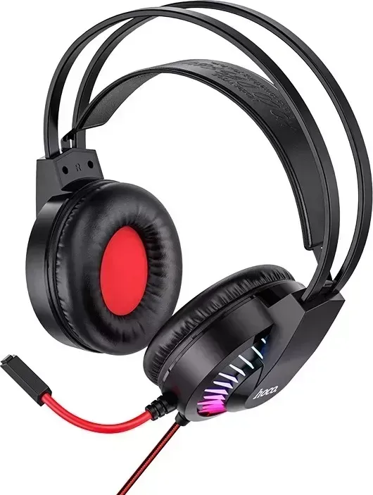 Наушники HOCO W105 JOYFUL GAMING красный
