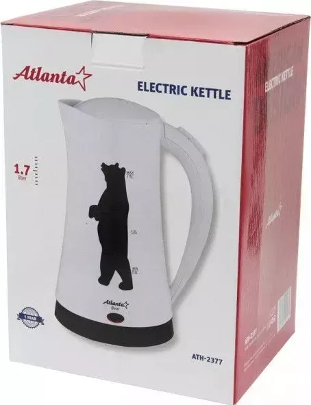 Чайник электрический ATLANTA ATH-2377 white