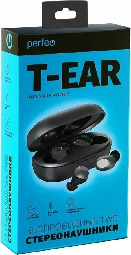 Наушники  Perfeo T-EAR черный (PF-B4864)