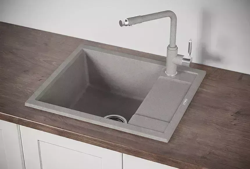 Мойка кухонная Granula 6002 базальт