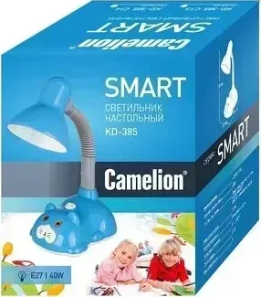 Светильник CAMELION KD-385 C13 голубой Кот