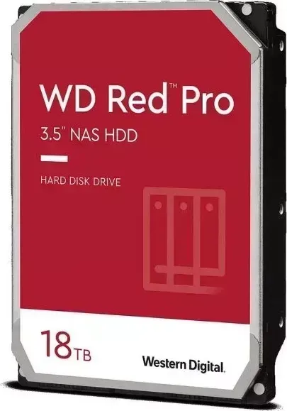 Жесткий диск Western Digital RED PRO 18TB (WD181KFGX)