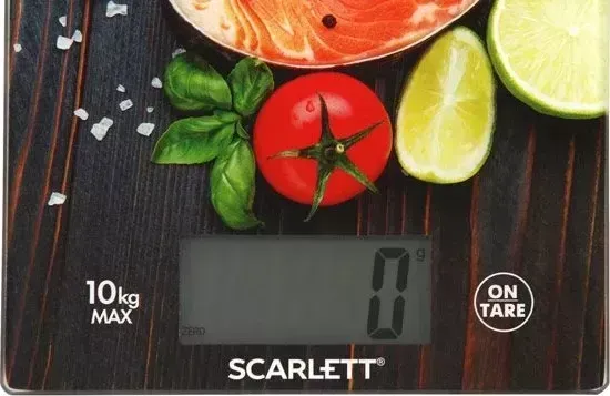 Весы кухонные SCARLETT SC-KS57P37 (лосось)