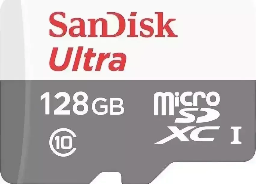Карта памяти SANDISK microSDXC 128Gb Class 10 Ultra UHS-I 100MB/s (SDSQUNR-128G-GN6MN)