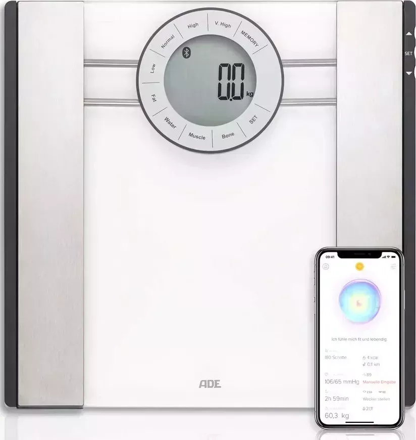 Напольные весы  ADE BA1601 FITvigo silver-black