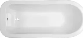 Ванна из литого мрамора Эстет Царская 150x73 см, овальная, с чугунными ножками золото (ФР-00001653, ФР-00000735)
