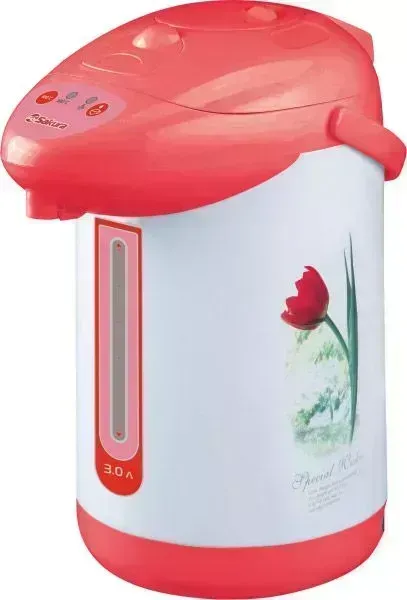 Термопот SAKURA SA-353WR 3.5л бело-красный
