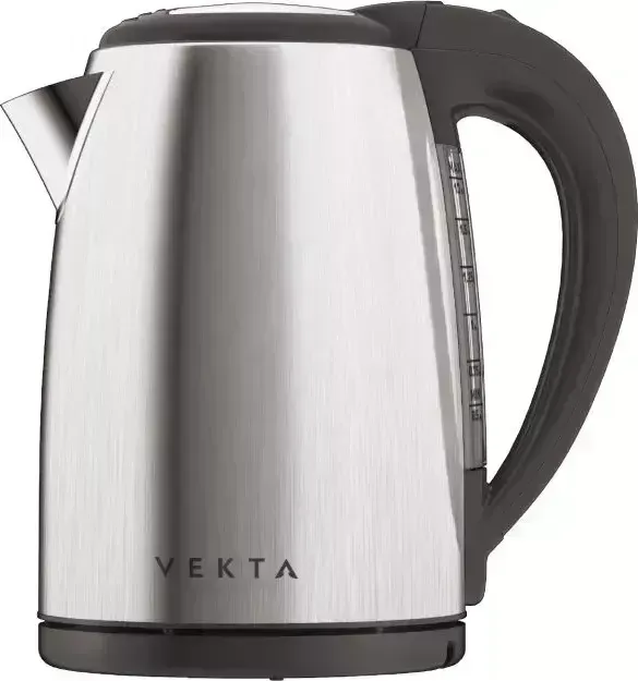 Чайник электрический VEKTA KMS-1702 Стальной/Черный