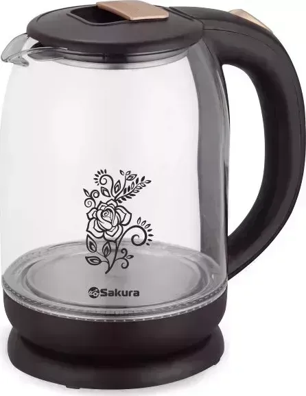 Чайник электрический SAKURA SA-2709BR коричневый