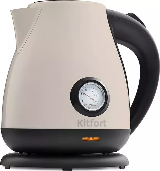 Чайник электрический KITFORT KT-642-3 белый/черный