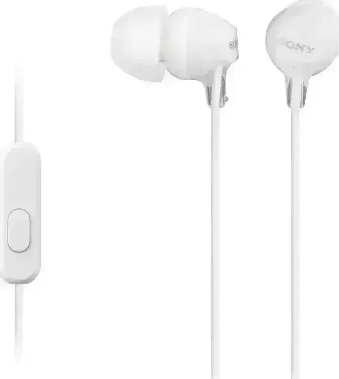 Наушники SONY MDR-EX15APW белый