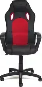 Кресло офисное TetChair Racer кожзам/ткань черный/красный 36-6/08