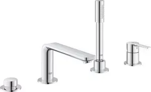 Смеситель на борт ванны Grohe Lineare New 4 отверстия (19577001)