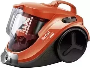 Пылесос TEFAL TW3724RA черный/оранжевый