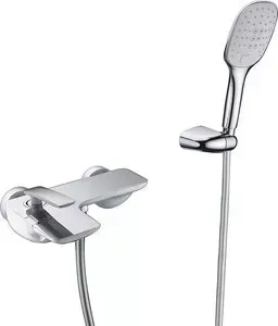 Смеситель для ванны TIMO Helmi (4014/00-16Y chrome white) хром - белый