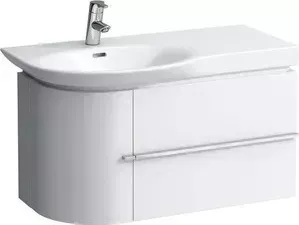 Тумба под раковину Laufen Palace New 90 см с 2-мя ящиками белая, для 8.1670.2 (4.0153.2.075.463.1)