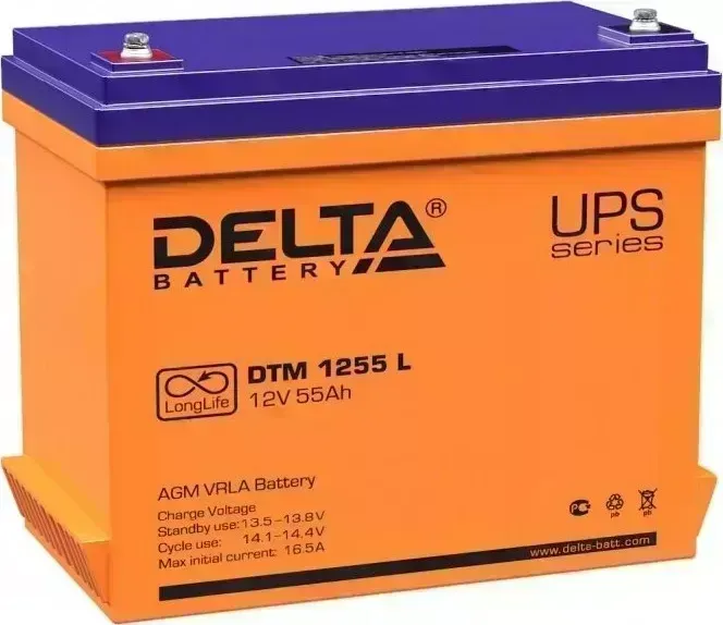 ИБП DELTA Батарея для DTM 1255 L (12В 55Ач)