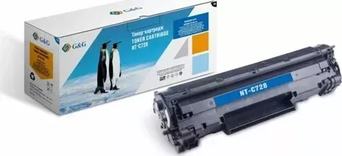 Расходный материал для печати  G&G NT-C728 черный (Картридж)