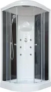 Душевая кабина Royal Bath 90х90х217 стекло черное/прозрачное (RB90HK3-BT)