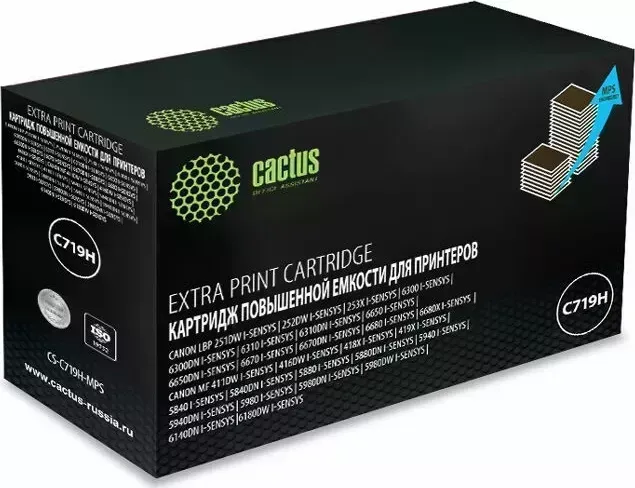 Картридж CACTUS CS-C719H-MPS черный