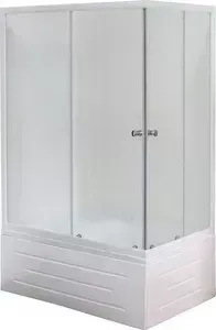 Душевой уголок Royal Bath 100*80*200 стекло шиншилла левый (RB810BP-C-L)