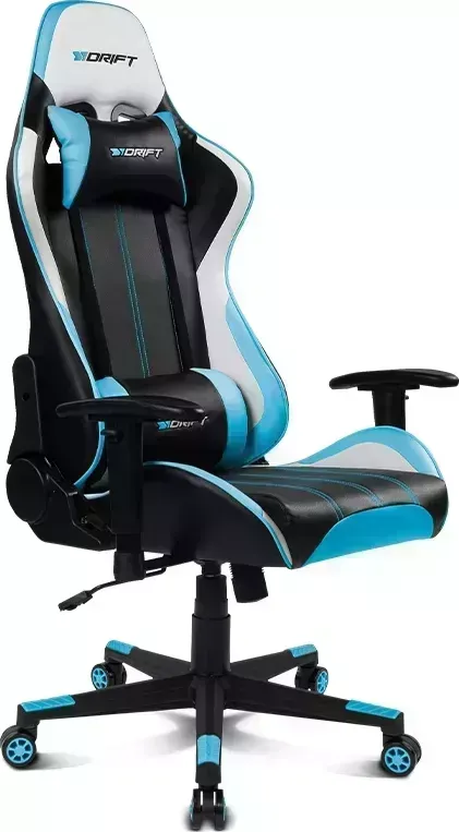 Кресло  Drift DR175 PU Leather / black/blue/white