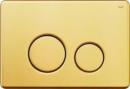 Кнопка смыва IDDIS Unisteel 001 золото (UNS01GGi77)