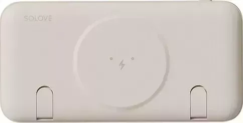 Внешний аккумулятор XIAOMI Solove W10 10000мAч бежевый